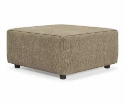 Hoylake Chocolate Ottoman