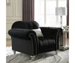 Harriotte Black Armchair -Deco Haven Shop 810612310 1