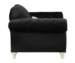 Harriotte Black Armchair -Deco Haven Shop 810612310 4
