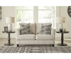 Callisburg Beige Loveseat -Deco Haven Shop 810612322 5