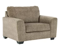 Olin Chocolate Chair And A Half -Deco Haven Shop 810612441 1