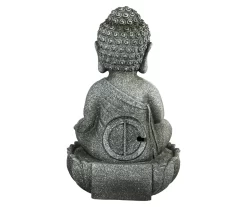Northlight Buddha Holding Leaf LED Water Fountain -Deco Haven Shop 810612934 A0 6