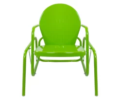 Northlight Retro Tulip Metal Patio Glider Chair -Deco Haven Shop 810612959 A0 1