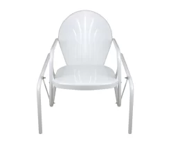 Northlight Retro Tulip Metal Patio Glider Chair -Deco Haven Shop 810612960 A0 1