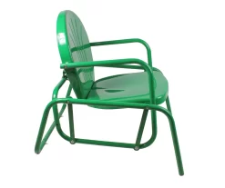 Northlight Retro Tulip Metal Patio Glider Chair -Deco Haven Shop 810612961 A0 4