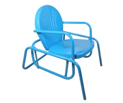 Northlight Retro Tulip Metal Patio Glider Chair -Deco Haven Shop 810612962 A0 3