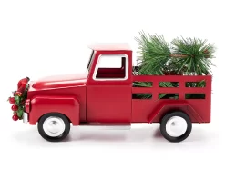 Santa's Workshop "Merry Christmas" Red Truck & Greenery Votive Candle Holder 7 Santa's Workshop "Merry Christmas" Red Truck & Greenery Votive Candle Holder -Deco Haven Shop 810613332 A3 1