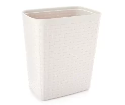 Weave-Texture Wastebasket, 5.8-Gal. -Deco Haven Shop 810614113 A0 1