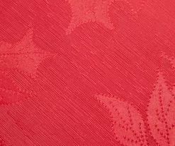 Santa's Workshop Red Poinsettia Fabric Tablecloth 5 Santa's Workshop Red Poinsettia Fabric Tablecloth -Deco Haven Shop 810616965 810617033 810617035 810617034 A8 1