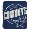Dallas Cowboys Navy Fleece Throw, (50" X 60")