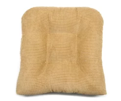 Tyler Bamboo Tan Memory Foam Chair Pad