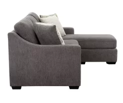 Gray Reversible Sofa Chaise -Deco Haven Shop 810620570 A0 3