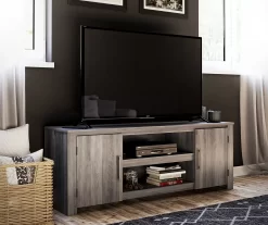 60" Aldridge Gray Oak TV Stand -Deco Haven Shop 810621024 A0 2