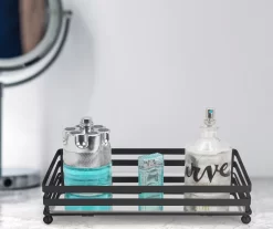 Brookstone 2-Bar Mirrored Vanity Tray -Deco Haven Shop 810625044 B0 3