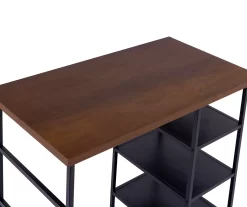 Walnut 3-Piece Pub Dining Set -Deco Haven Shop 810641657 A8 4