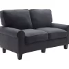 Copenhagen Charcoal Loveseat
