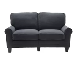 Copenhagen Charcoal Loveseat -Deco Haven Shop 810659173 A0 6