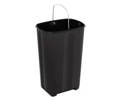 Stainless Steel 10.5-Gal. Pedal Soft-Close Slim Trash Can -Deco Haven Shop 810669702 A0 3