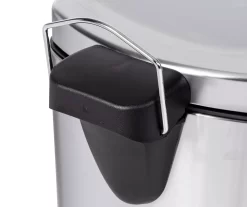 Stainless Steel 13-Gal. Pedal Soft-Close Trash Can -Deco Haven Shop 810669704 A0 2