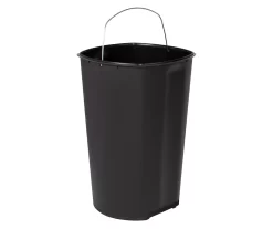 Stainless Steel 13-Gal. Pedal Soft-Close Trash Can -Deco Haven Shop 810669704 A0 4