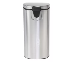 Stainless Steel 8-Gal. Pedal Soft-Close Trash Can -Deco Haven Shop 810669721 A0 3