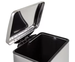 Stainless Steel 15.3-Gal. Rectangular Pedal Soft-Close Trash Can -Deco Haven Shop 810669730 A0 4
