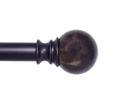 Kenney Marble 1" Adjustable Curtain Rod