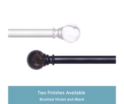 Kenney Marble 1" Adjustable Curtain Rod -Deco Haven Shop 810679562 A0 08