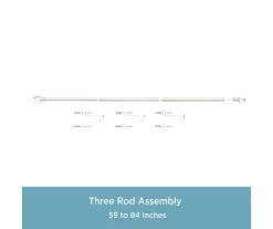 Kenney Marble 1" Adjustable Curtain Rod -Deco Haven Shop 810679563 A0 06