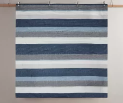 Ryder Blue & Gray Stripe Comforter Set -Deco Haven Shop 810681343 810681342 810681341 810681340 810681339 A8 7