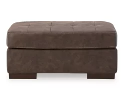 Signature Design By Ashley Maderla Faux Leather Ottoman -Deco Haven Shop 810697964 A0 3