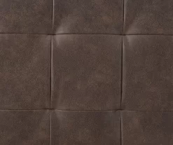 Signature Design By Ashley Maderla Faux Leather Ottoman -Deco Haven Shop 810697964 A8 5