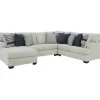 Signature Design By Ashley Lowder Stone 4-Piece Sectional With Left-Facing Chaise