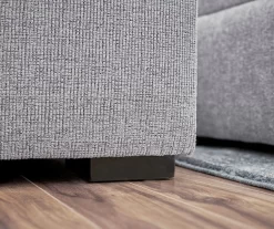 Broyhill Parkdale Dove Sectional & Ottoman Set -Deco Haven Shop combo960002 5